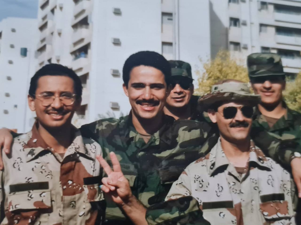  حسين المجادي اثناء الغزو 