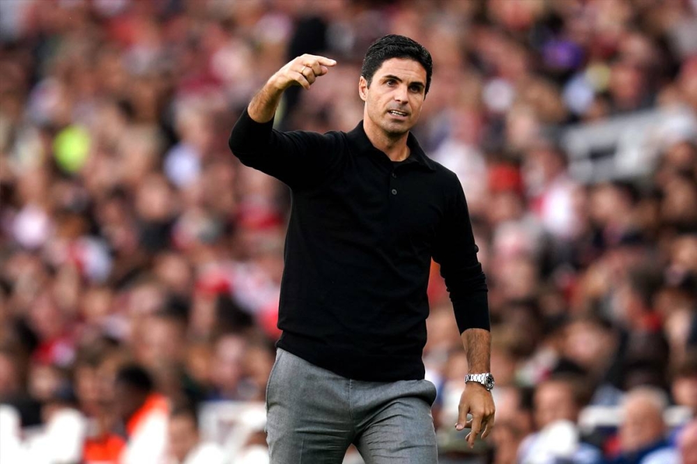 المدير الفني لفريق أرسنال ميكيل أرتيتا 