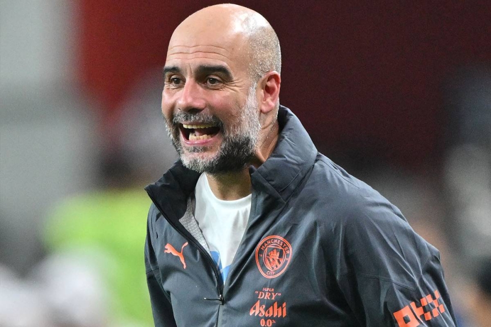 جوسيب غوارديولا، المدير الفني لفريق مانشستر سيتي 