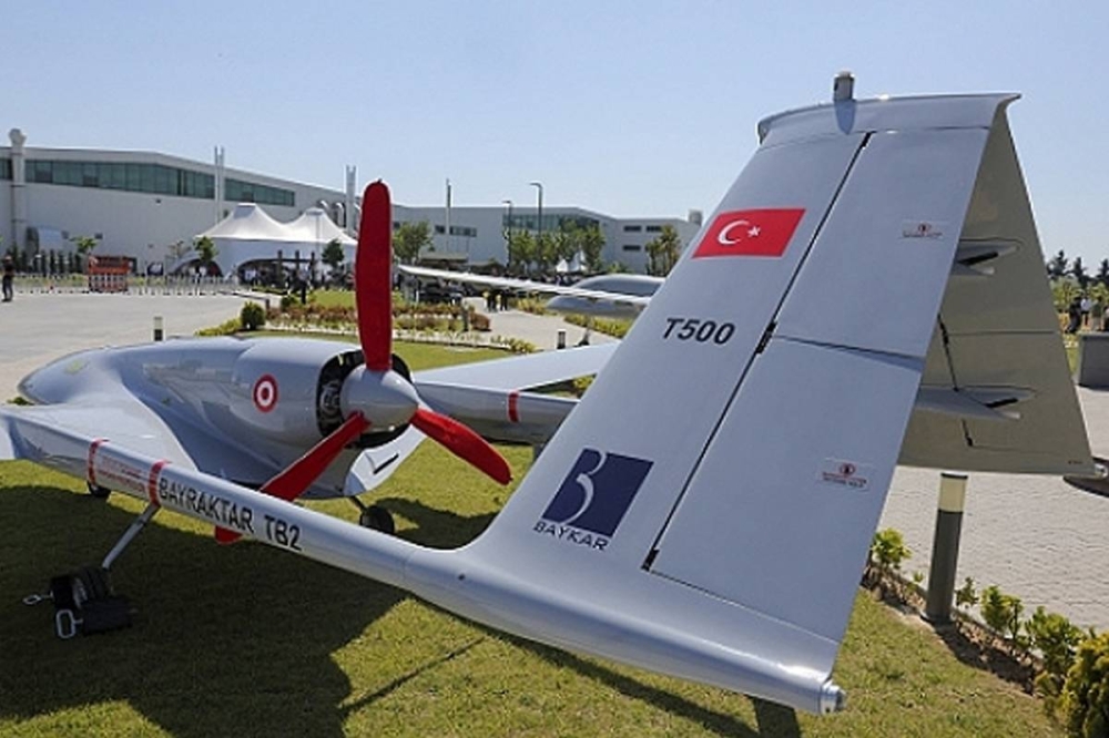 احدى الطائرات المسيَّرة