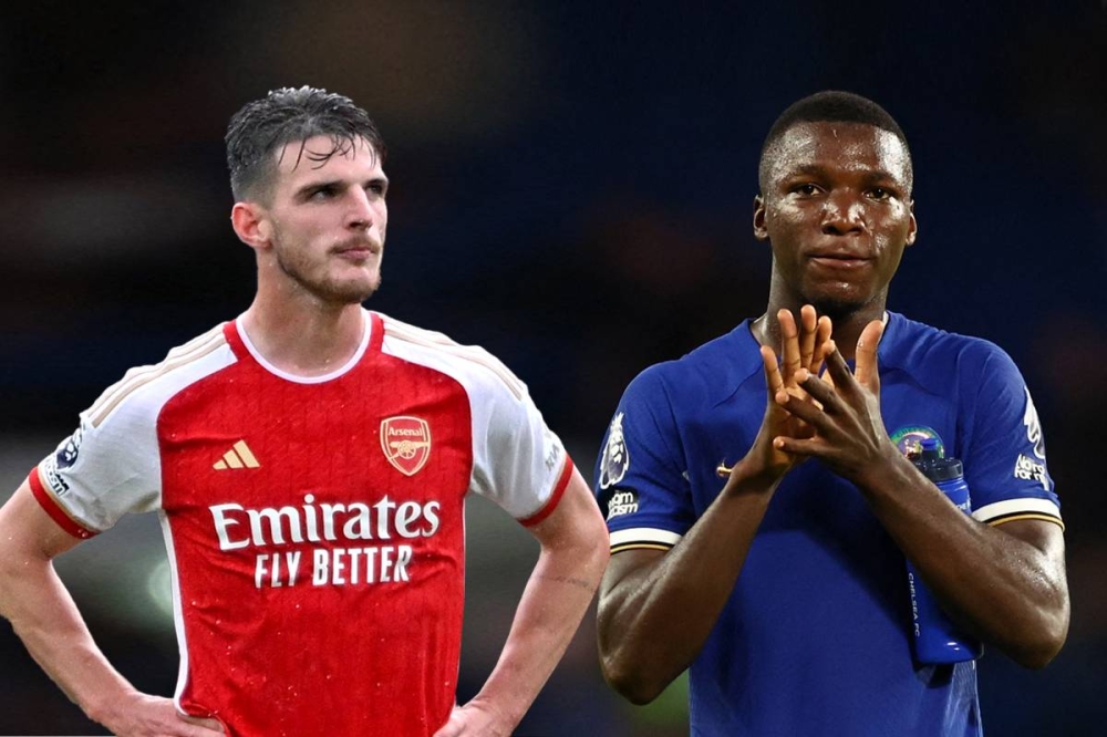 مويسيس كايسيدو وديكلان رايس