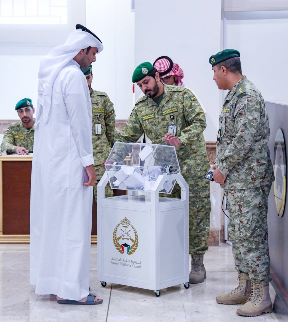 الحرس الوطني أجرى قرعة علنية لاختيار دفعة جديدة من «الرقباء الأوائل»