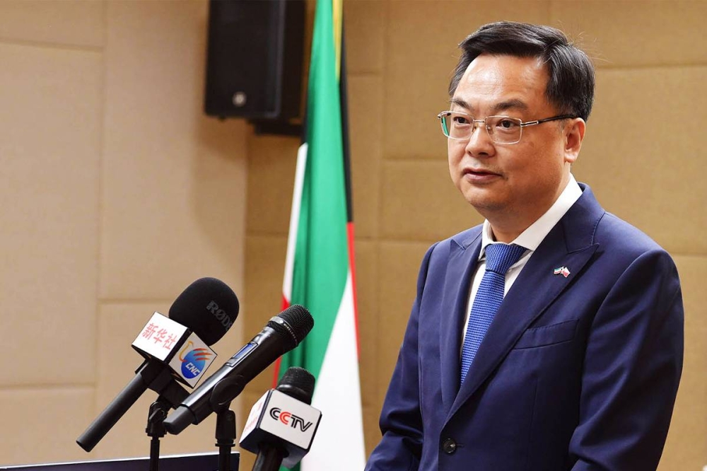 سفير الصين لدى البلاد تشانغ جيانوي