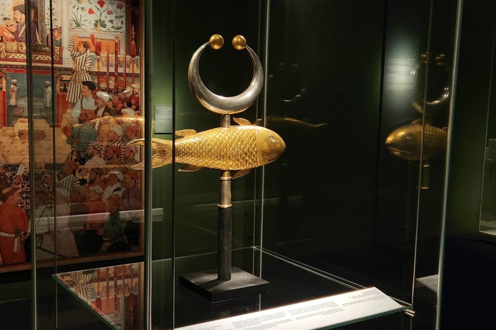 جانب من مقتنيات المعرض