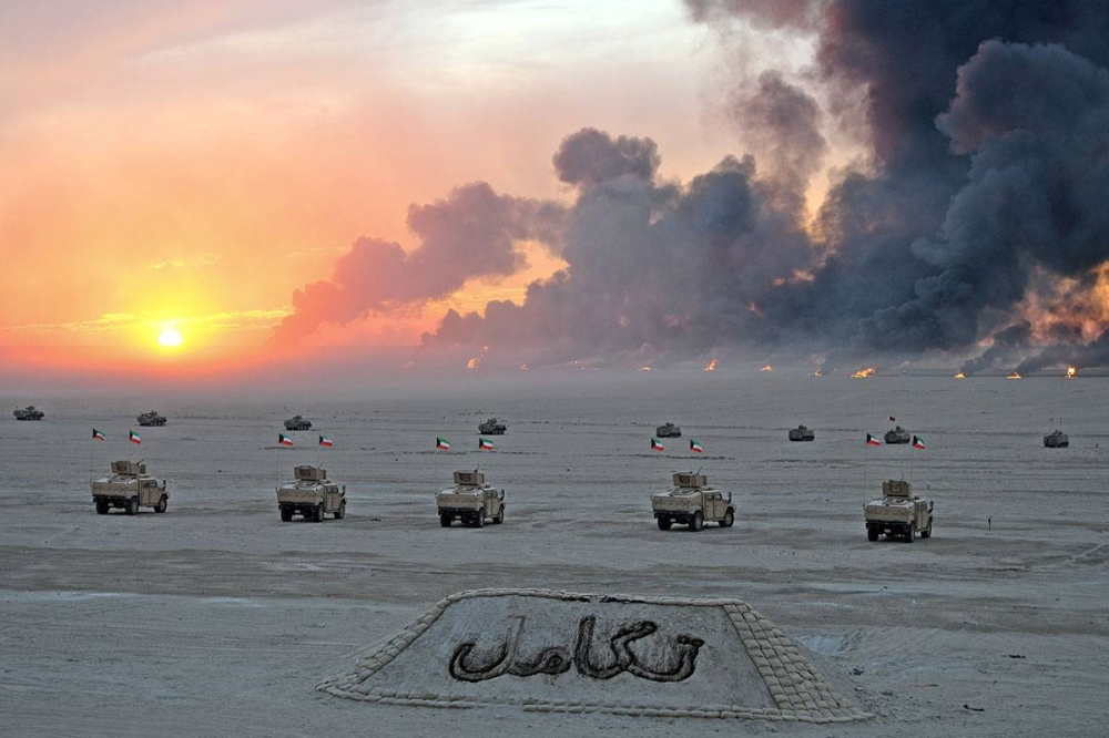 جانب من اختتام تمرين «تكامل 1» أمس «تصوير نوفل إبراهيم»