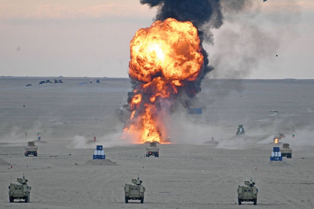 مشاركة خليجية للقوات البرية في المناورات