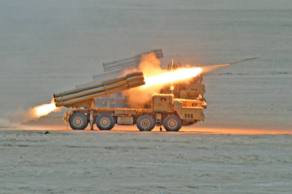 راجمات صواريخ تدمر الأهداف