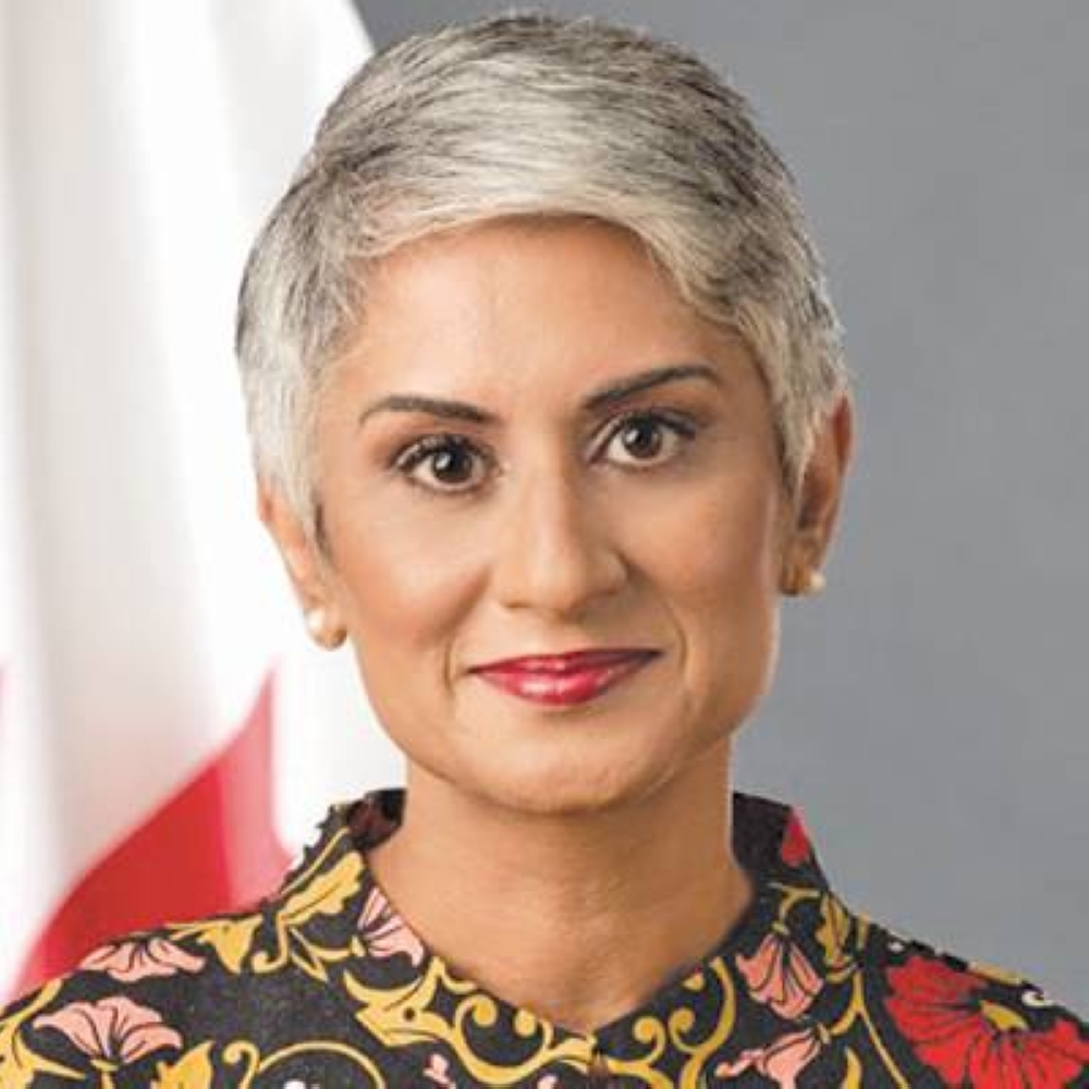 السفيرة الكندية عاليا مواني