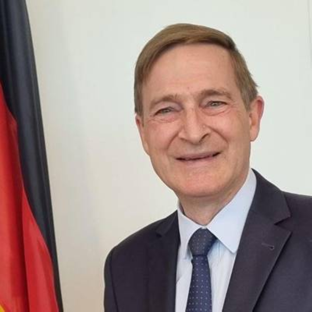 السفير الألماني هانس كريستيان فرايهير فون ريبنيتس