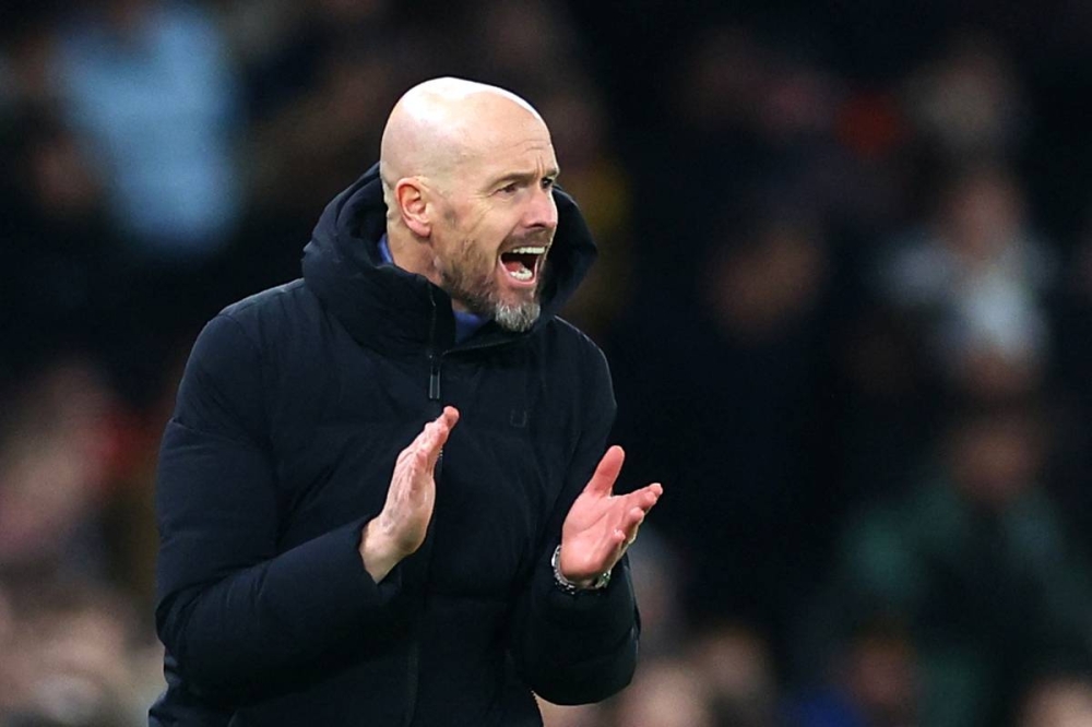 المدرب إريك تن هاغ 