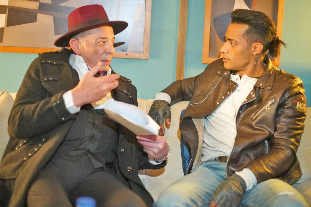 محمد رمضان ومحمود حميدة في  «هارلي»