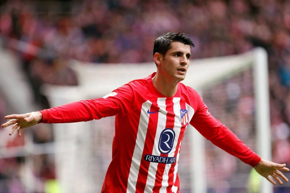  المهاجم ألبارو موراتا