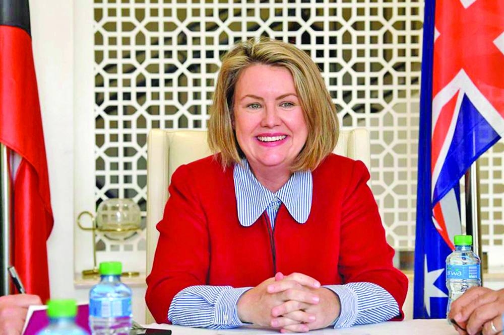 السفيرة الأسترالية ميليسا كيلي