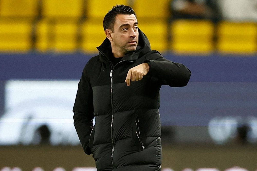 تشافي هرنانديز، المدير الفني لبرشلونة