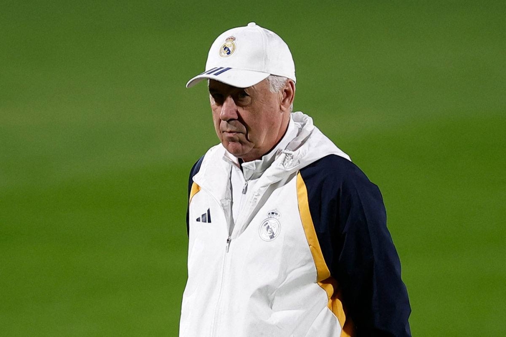 كارلو أنشيلوتي مدرب ريال مدريد 