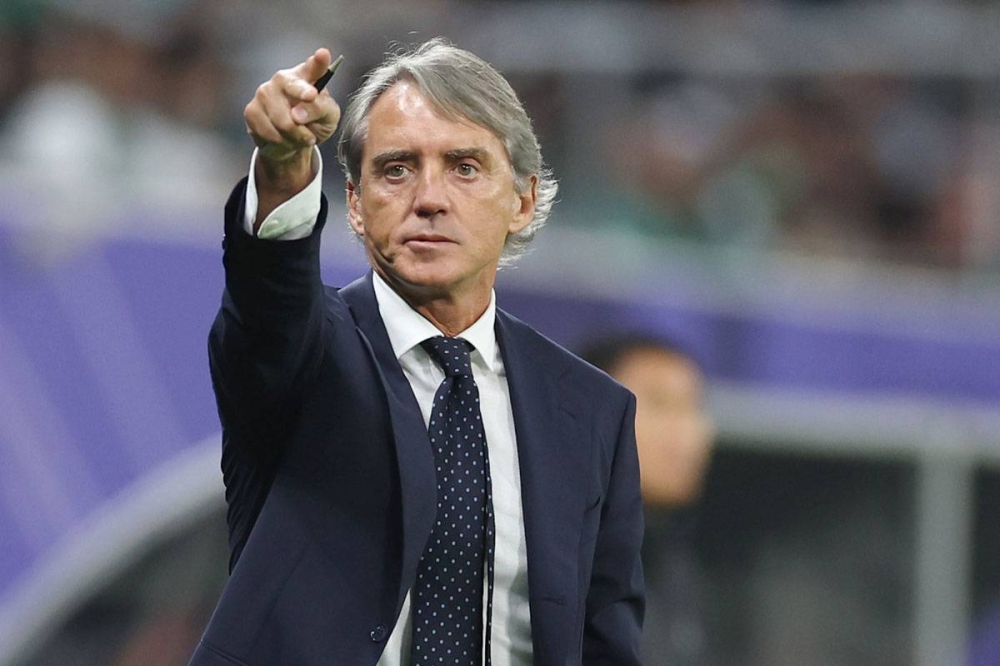 المدرب روبرتو مانشيني 