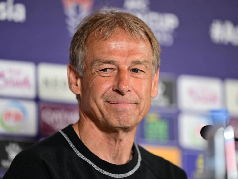 مدرب منتخب كوريا الجنوبية الألماني كلينسمان 