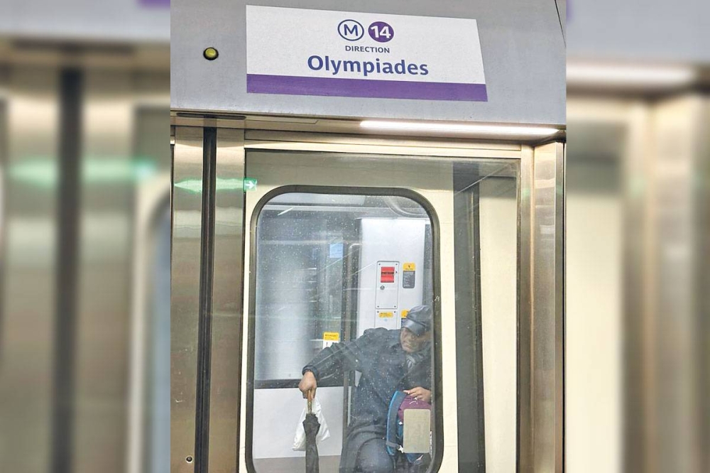 «الأولمبياد» إحدى محطات المترو في باريس