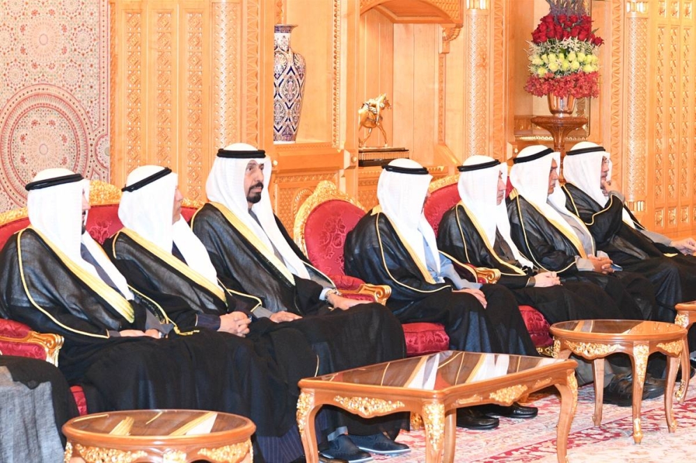 الوفد الرسمي المرافق لسموه