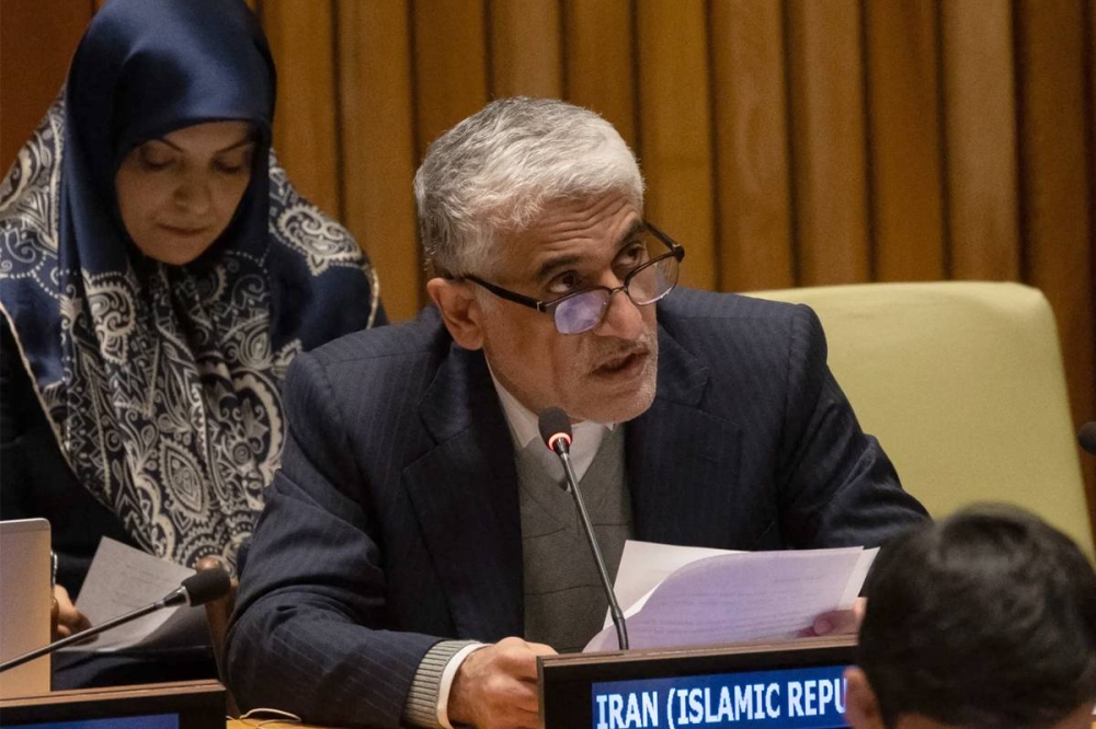 سفير إيران لدى الأمم المتحدة سعيد إيرواني