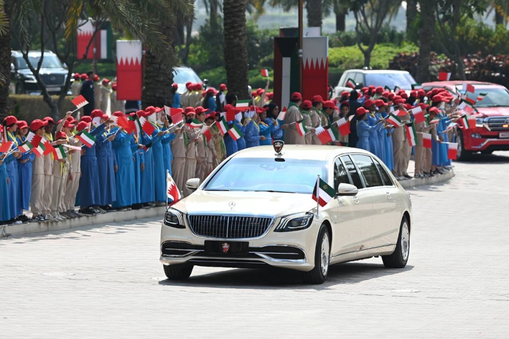 حفاوة استقبال لموكب صاحب السمو 