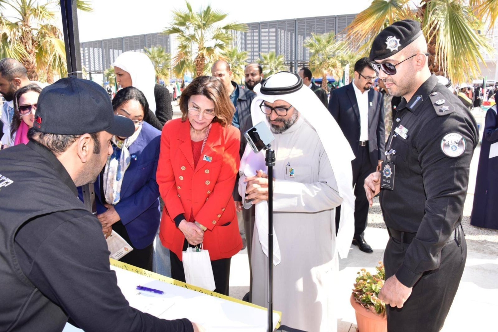 «الداخلية» تشارك في احتفالية جامعة الكويت بالأعياد الوطنية