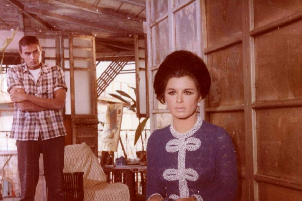  مع سعاد حسني في أحد الأفلام