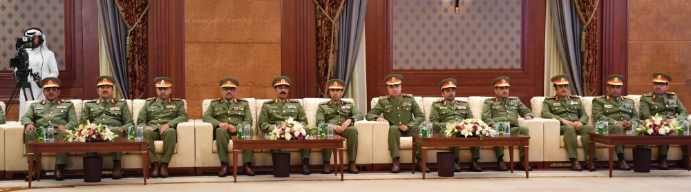 جانب من قيادات الحرس الوطني