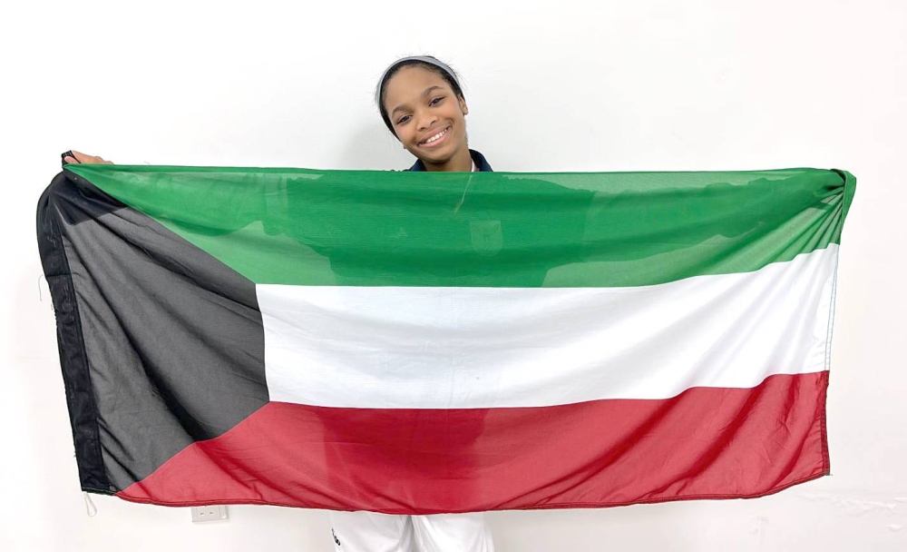 لاعبة التايكوندو روان العنزي