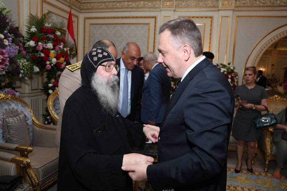 سفير جمهورية روسيا الاتحادية فلاديمير جيلتوف يهنئ ابونا بيجول