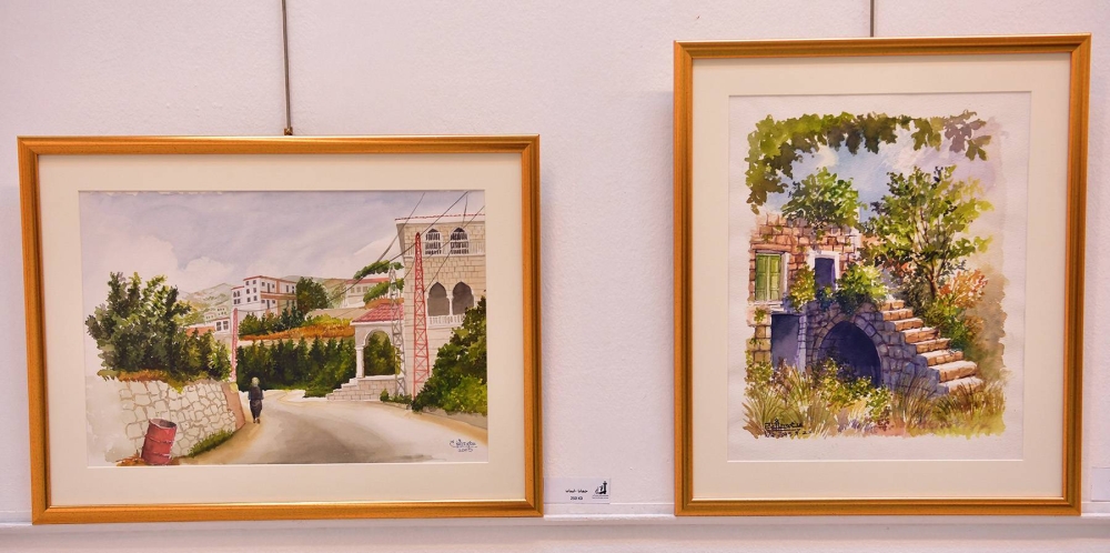 من أعمال المعرض