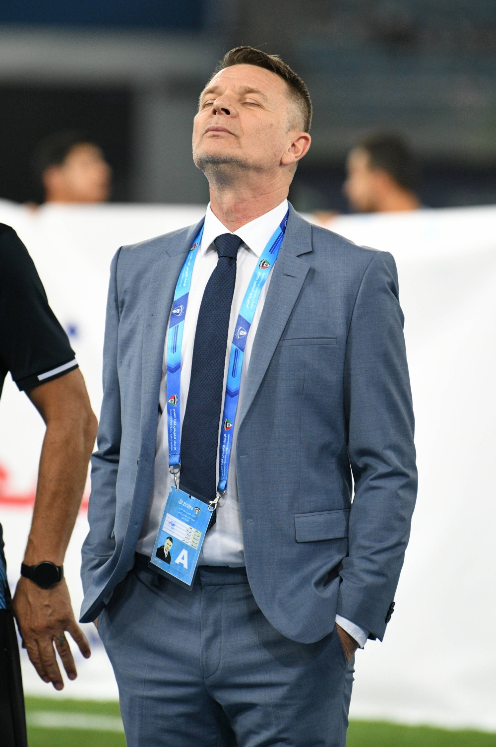 مدرب فريق السالمية لكرة القدم الكرواتي انتي ميشا 
