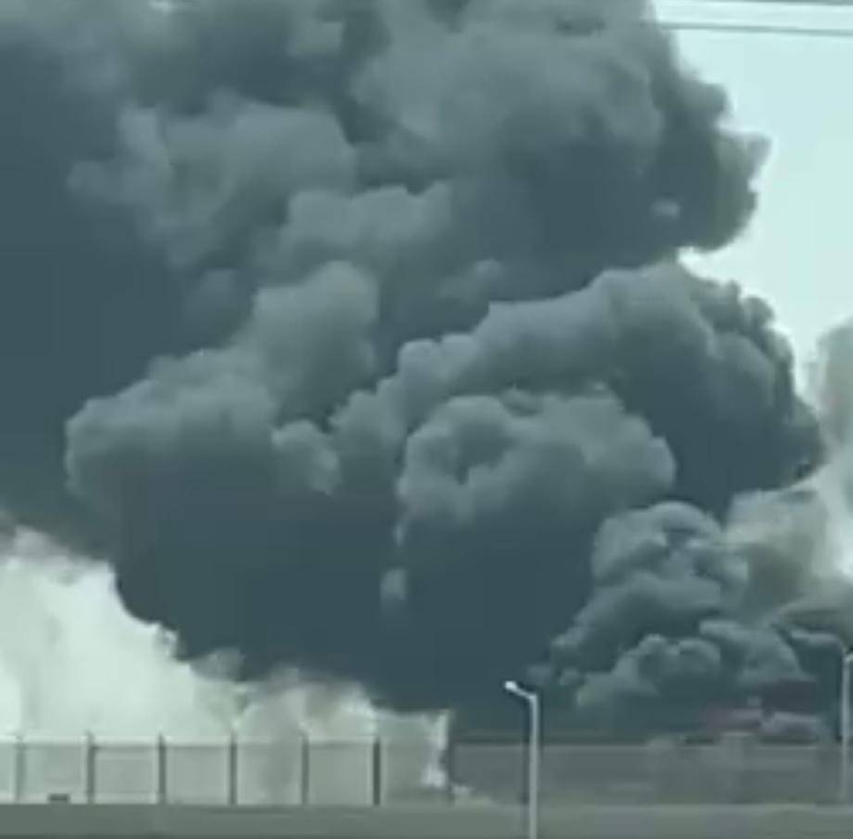 حريق مصفاة الزور