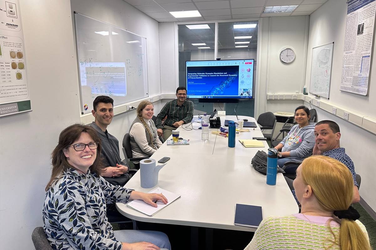 جانب من لقاءات إيراني الخارجية