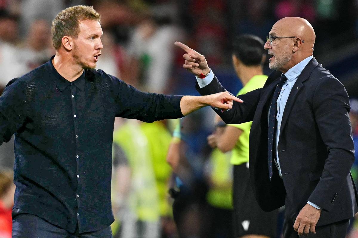 المدربان دي لا فوينتي وناغلسمان