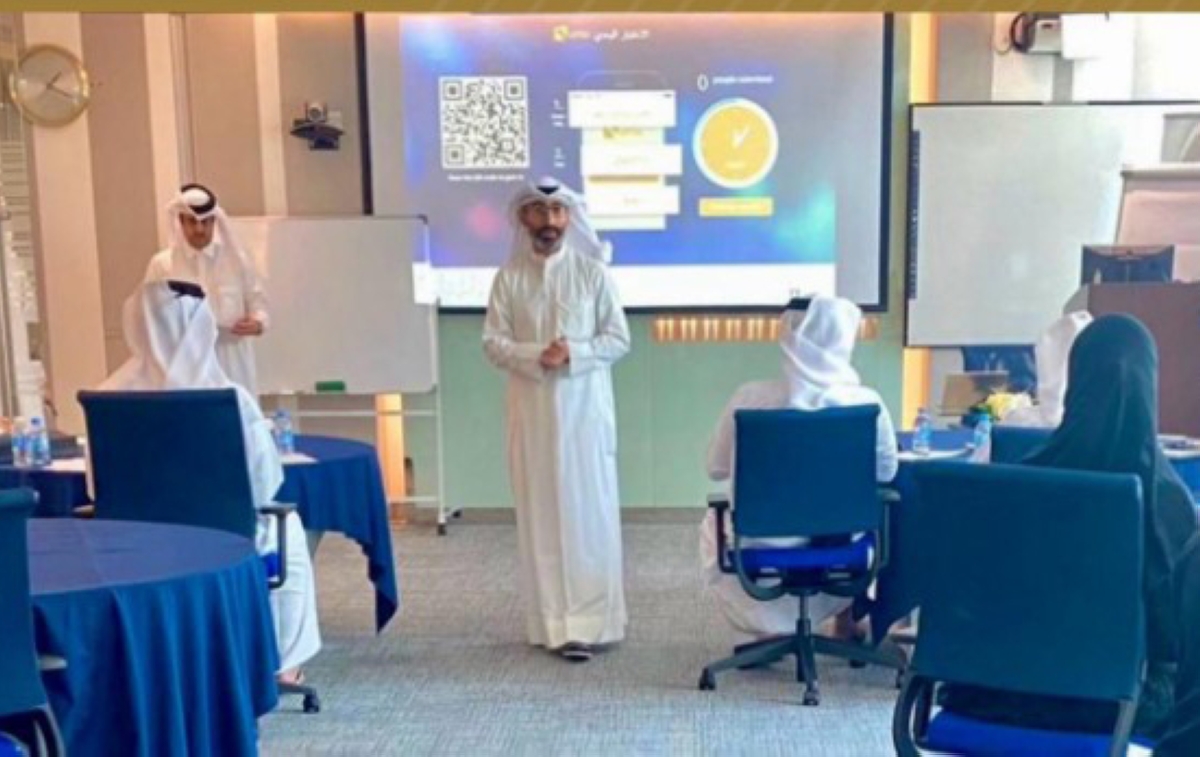 جانب من برنامج تدريب 