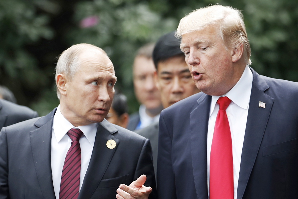 بوتين وترامب - أرشيف