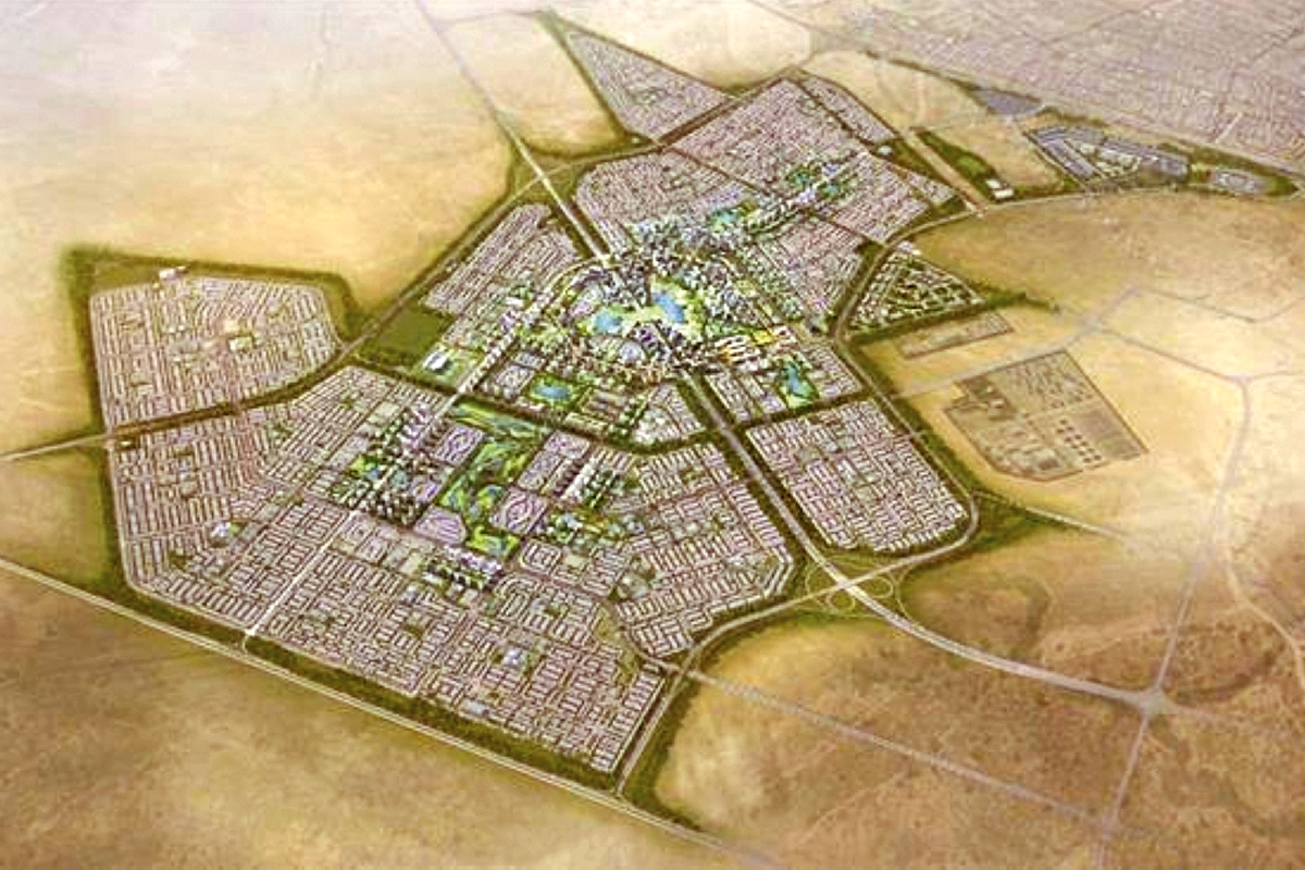 مخطط مشروع جنوب مدينة سعد العبدالله