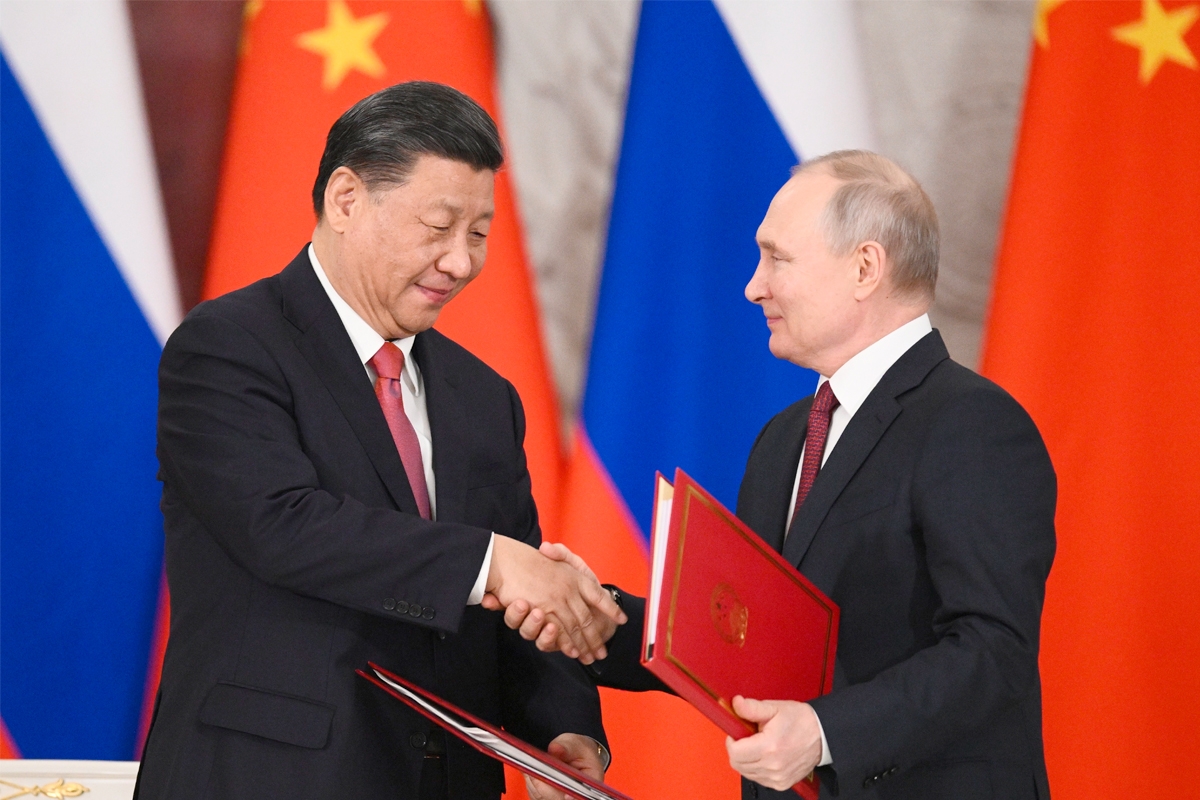 الرئيس الصيني والرئيس الروسي 