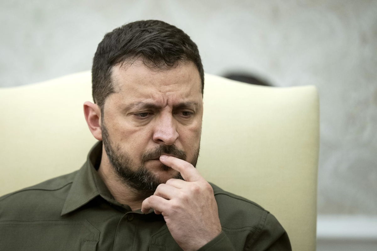 الرئيس الأوكراني فولوديمير زيلينسكي