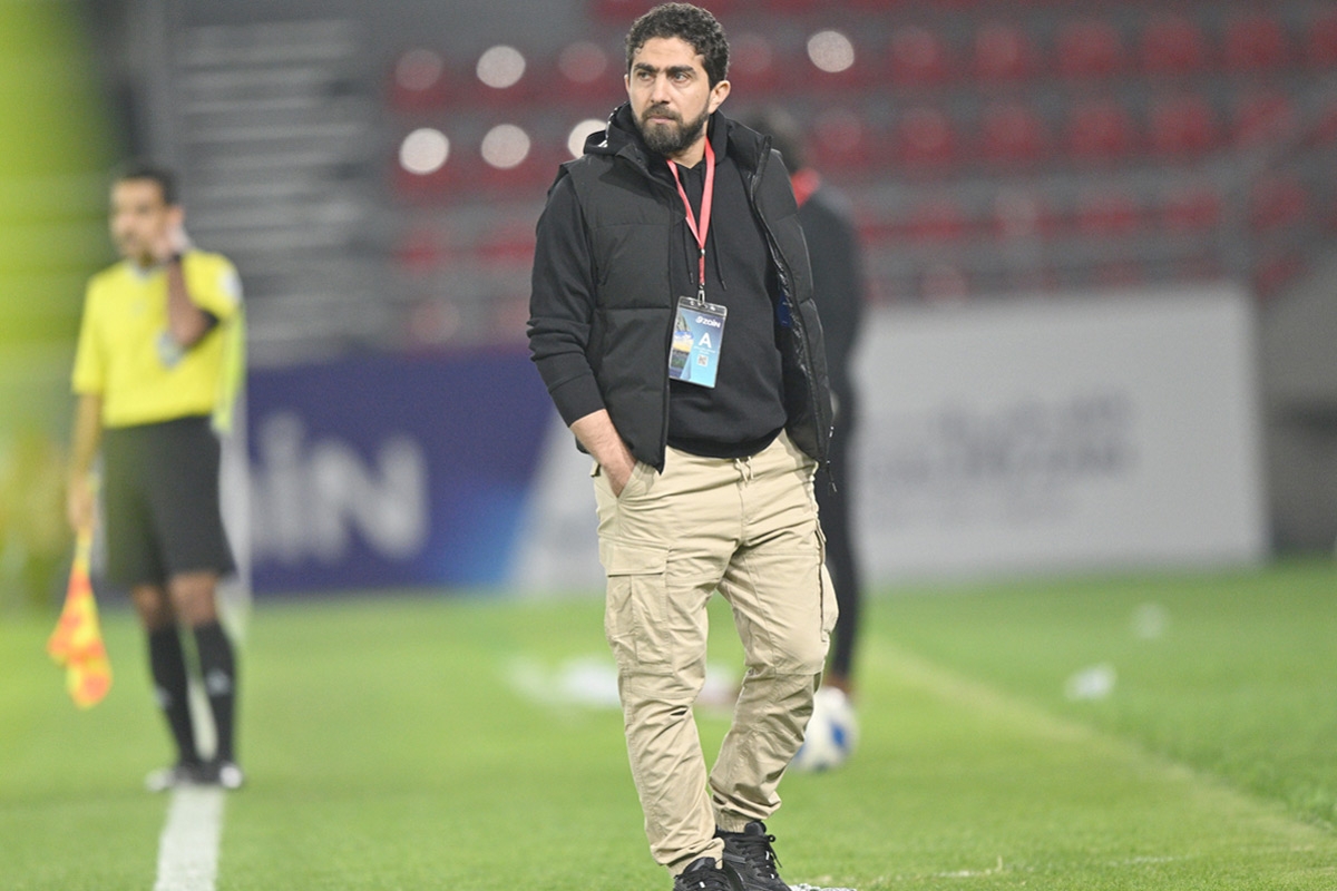 مدرب الفحيحيل السوري فراس الخطيب