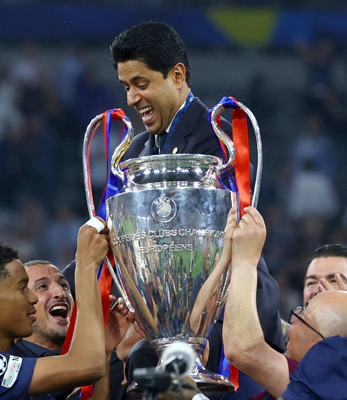 ناصر الخليفي رئيس باريس سان جرمان