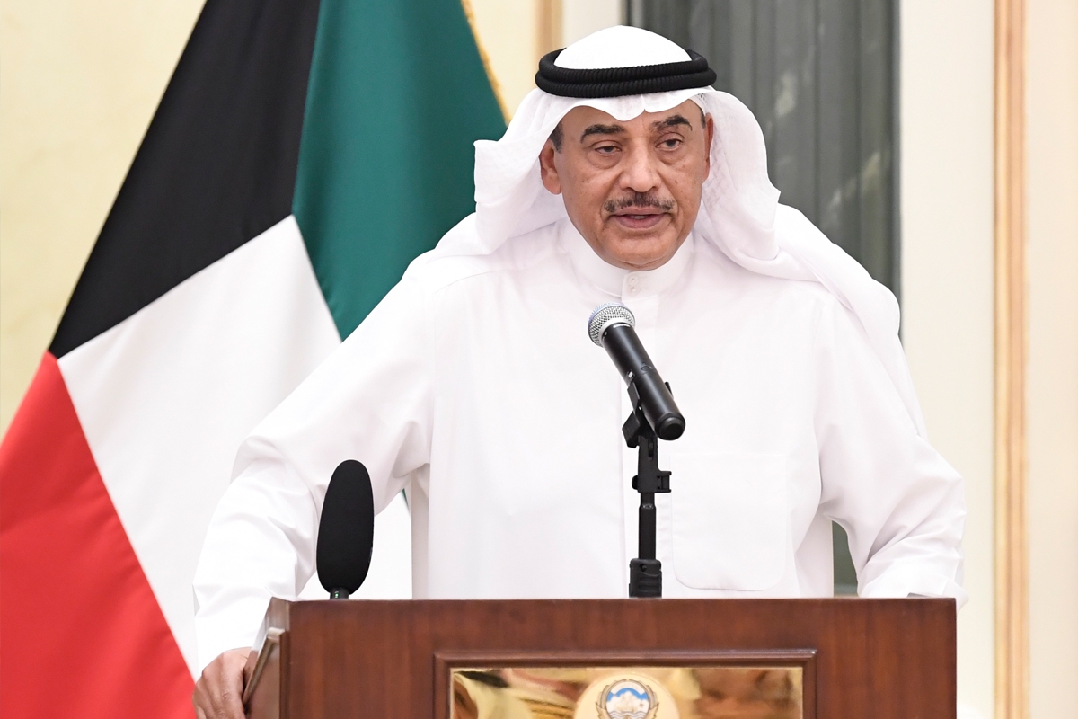 ولي العهد خلال إلقاء كلمته في الديوان 