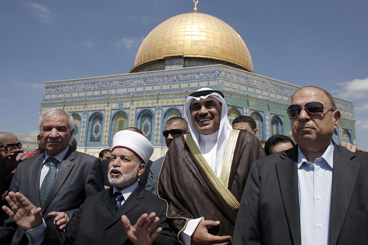 سموه خلال زيارة «الأقصى»