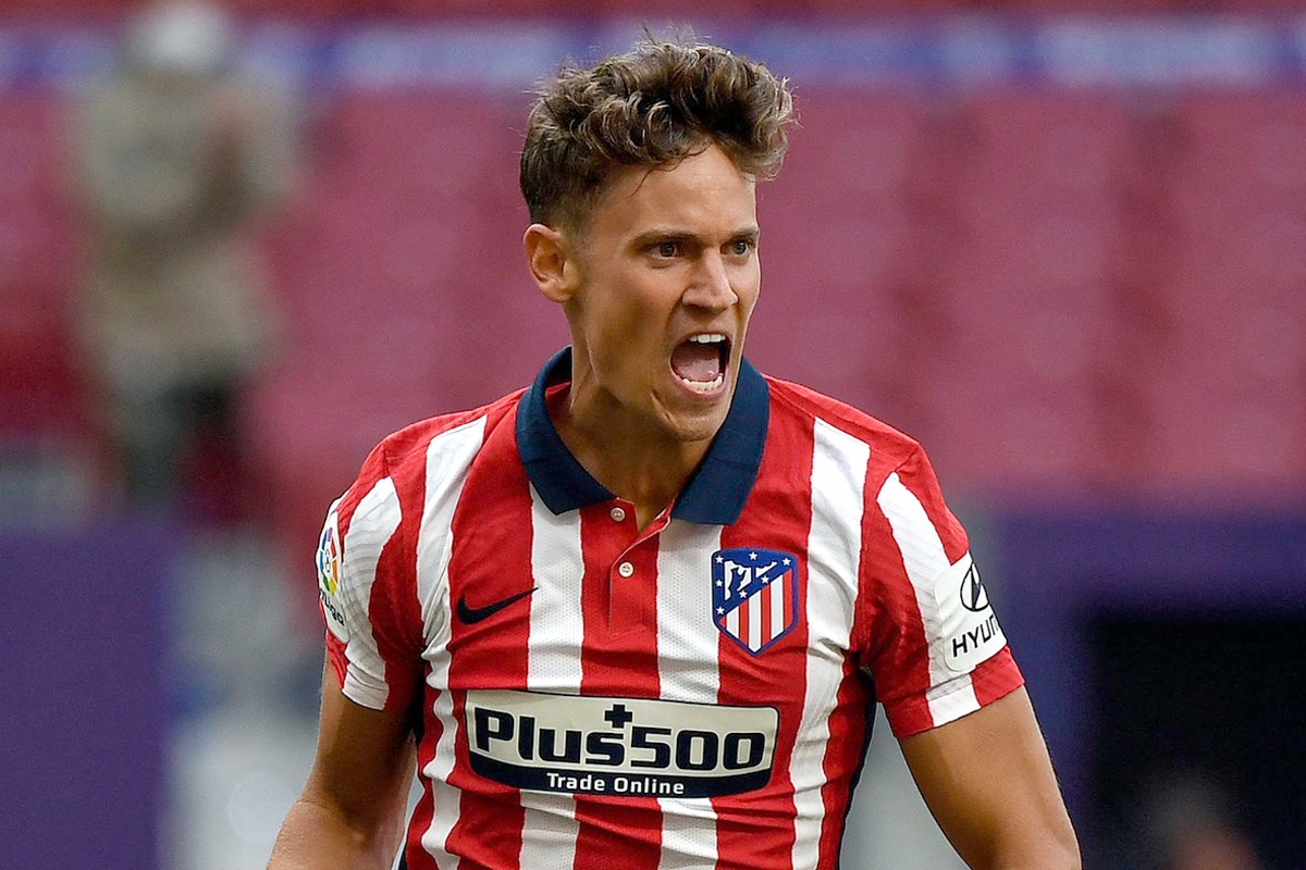 ماركوس يورينتي لاعب خط وسط أتلتيكو مدريد