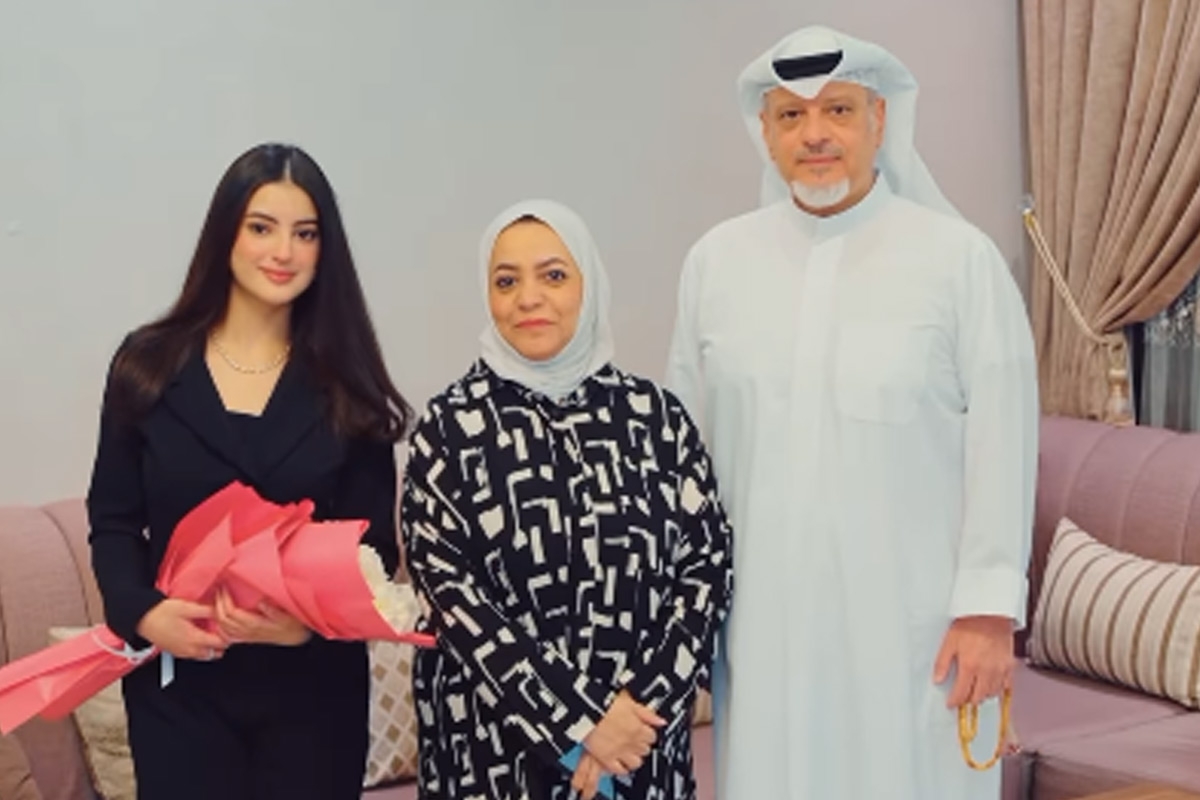 ديمة مع أسرتها