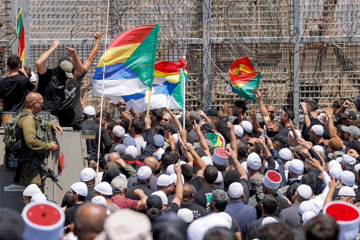 دروز يحاولون العبور من إسرائيل إلى سوريا