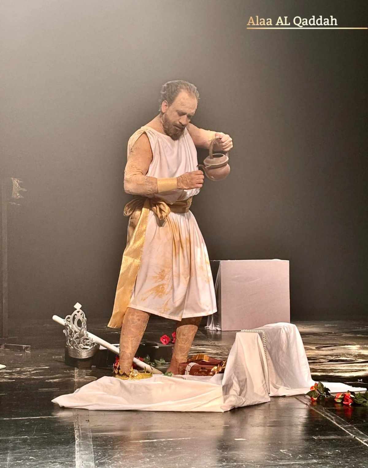 لقطة من المسرحية