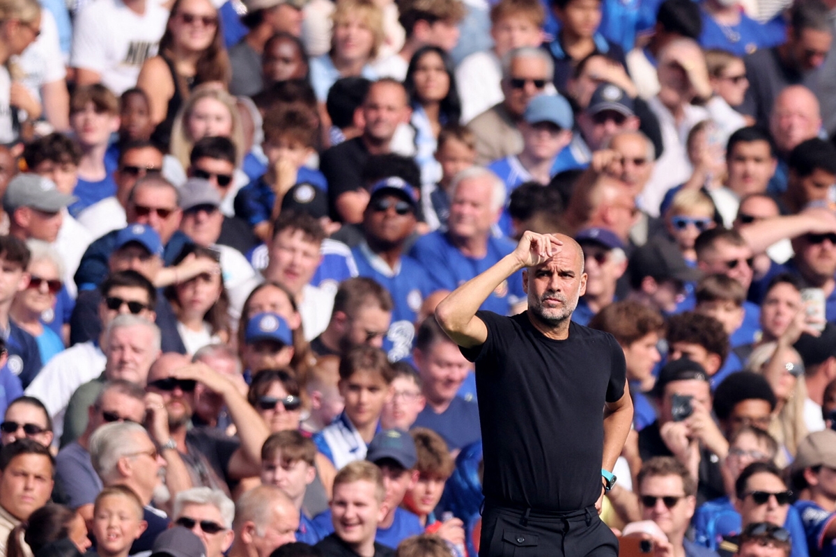 المدرب جوزيب غوارديولا