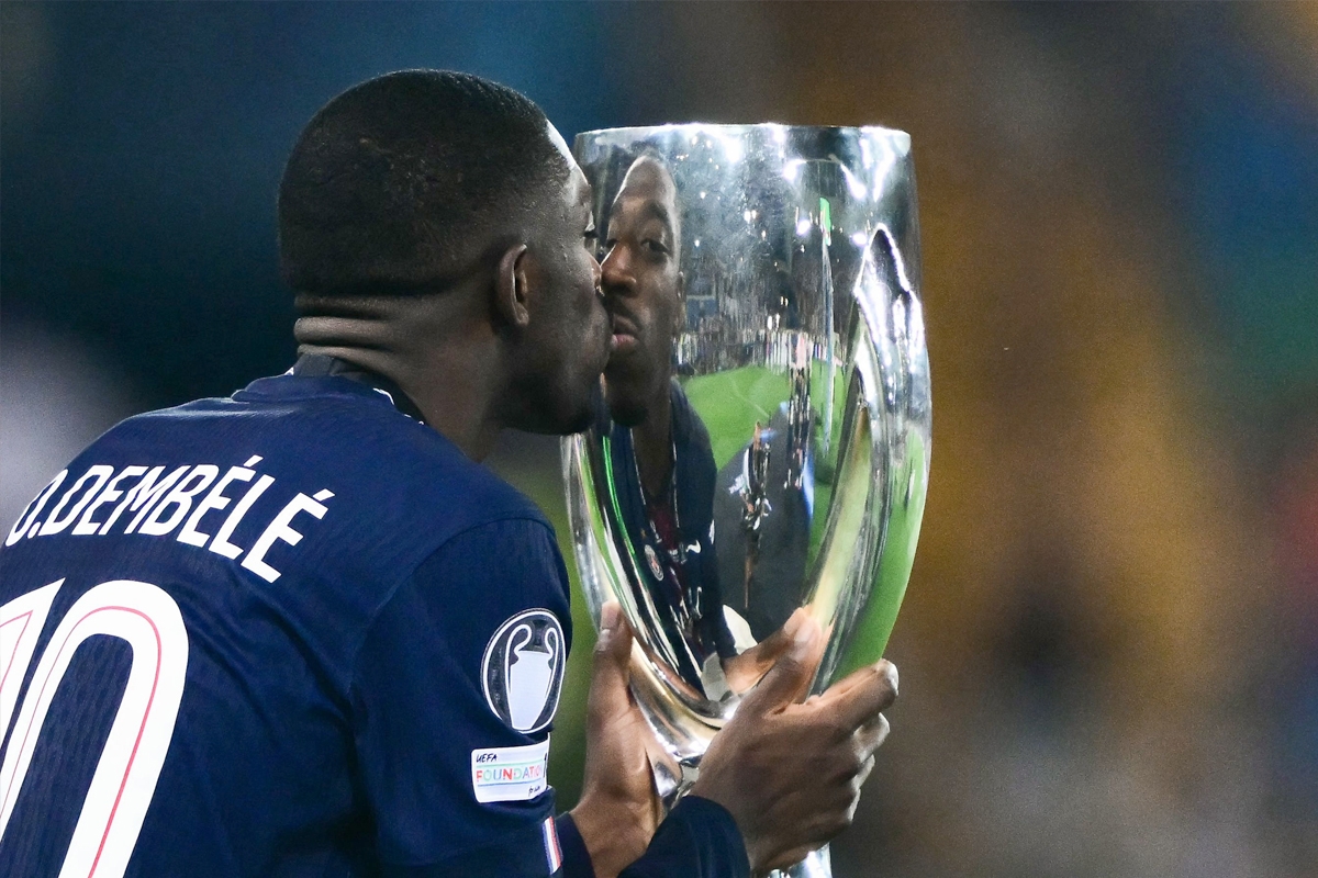 اللاعب عثمان ديمبيلي 